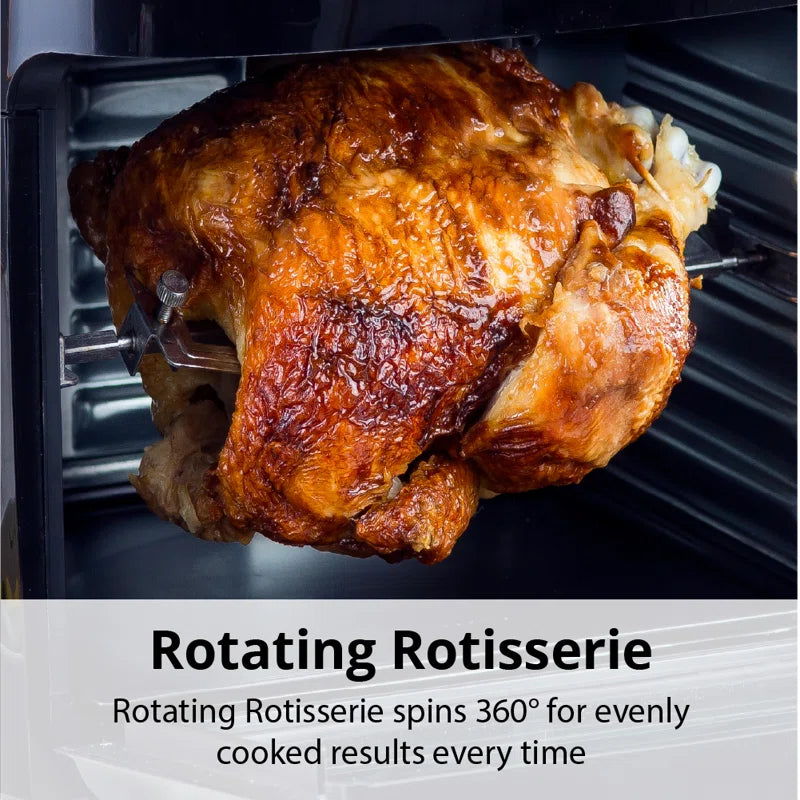 9.4 Liter Oven with Rotating Rotisserie